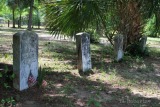 Union soldier grave markers