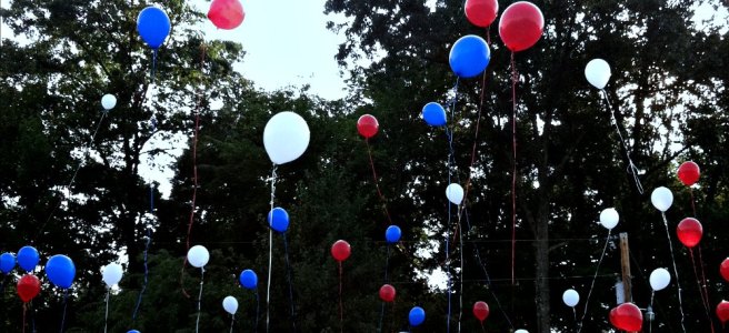 helium balloon release